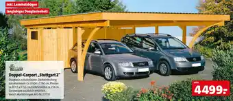 Hagebau Mr. gardener doppel-carport „stuttgart 2“ Angebot