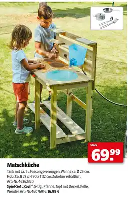 Hagebau Matschküche oder spiel-set „koch“ Angebot