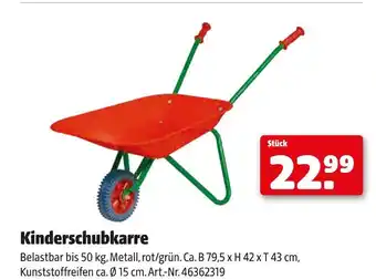 Hagebau Kinderschubkarre Angebot