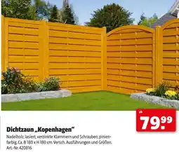 Hagebau Dichtzaun „kopenhagen“ Angebot