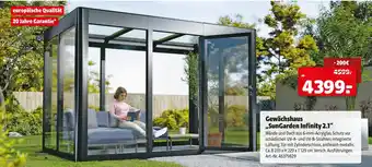 Hagebau Sungarden gewächshaus Angebot