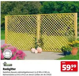 Hagebau Mr. gardener rankgitter Angebot