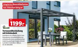 Hagebau Mr. gardener terrassenüberdachung mit schiebedach Angebot