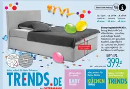 Trends Möbel Boxspringbett lorenza Angebot