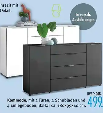 Trends Möbel Kommode Angebot