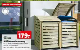 Hagebau Mr. gardener mülltonnenabtrennung Angebot