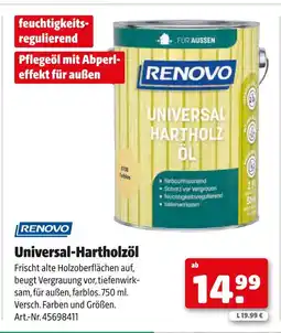 Hagebau Renovo universal-hartholzöl Angebot