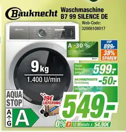 Expert Bauknecht waschmaschine b7 99 silence de Angebot