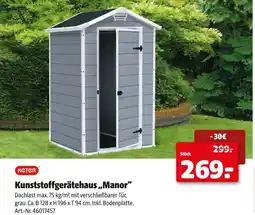 Hagebau Keter kunststoffgerätehaus manor Angebot