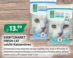 Kiebitzmarkt Kiebitzmarkt fresh cat leicht-katzenstreu Angebot