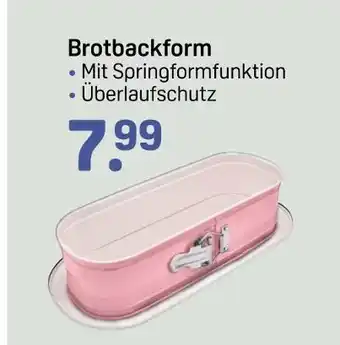 Rossmann Brotbackform Angebot