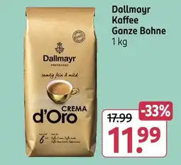 Rossmann Dallmayr kaffee ganze bohne Angebot