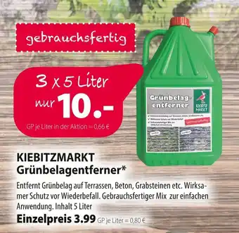 Kiebitzmarkt Kiebitzmarkt grünbelagentferner Angebot