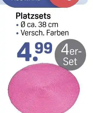 Rossmann Platzsets Angebot