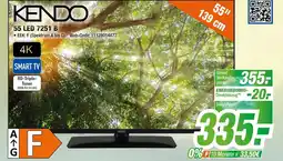 Expert Kendo 55 led tv 7251 b Angebot