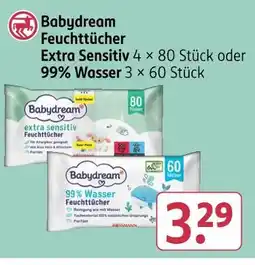 Rossmann Babydream feuchttücher Angebot