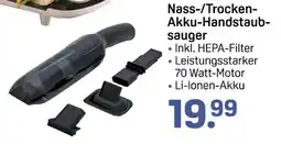 Rossmann Nass-/trocken-akku-handstaubsauger Angebot