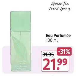 Rossmann Elizabeth arden green tea scent spray Angebot