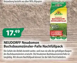 Kiebitzmarkt Neudorff neudomon buchsbaumzünsler-falle nachfüllpack Angebot