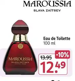 Rossmann Slava zaitsev eau de toilette Angebot