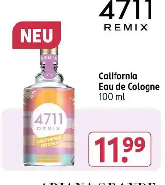 Rossmann California eau de cologne Angebot