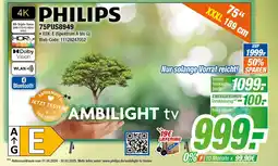 Expert Philips 75pus8949 Angebot