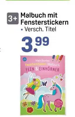 Rossmann Malbuch mit fensterstickern Angebot