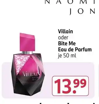 Rossmann Naomi jon villain oder bite me eau de parfum Angebot