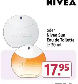 Rossmann Nivea nivea sun Angebot