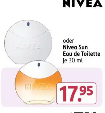 Rossmann Nivea nivea sun Angebot