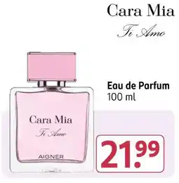 Rossmann Aigner cara mia ti amo eau de parfum Angebot