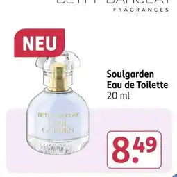 Rossmann Betty barclay soulgarden eau de toilette Angebot