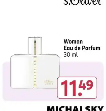 Rossmann S.oliver woman eau de parfum Angebot