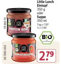 Rossmann Little lunch eintopf oder suppe Angebot