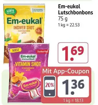 Rossmann Em-eukal lutschbonbons Angebot