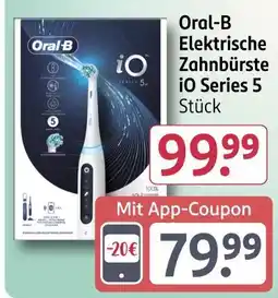 Rossmann Oral-b elektrische zahnbürste io series 5 Angebot