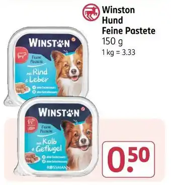 Rossmann Winston hund feine pastete Angebot