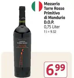 Rossmann Masseria torre rossa primitivo di manduria d.o.p Angebot