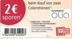 Rossmann Garnier 2 € sparen Angebot