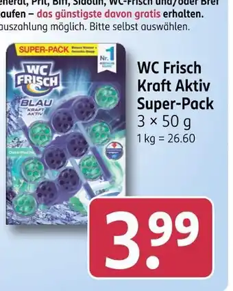 Rossmann Wc frisch wc frisch kraft aktiv super-pack Angebot