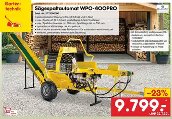 Netto Marken-Discount Bamato sägespaltautomat wpo-400pro Angebot