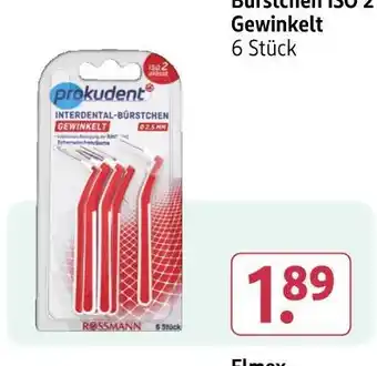 Rossmann Prokudent bürstchen iso 2 gewinkelt Angebot