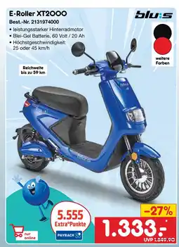 Netto Marken-Discount Blau:s e-roller xt2000 Angebot