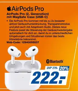 Expert Apple airpods pro (2. generation) mit magsafe case (usb-c) Angebot