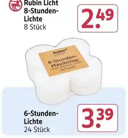 Rossmann Rubin licht 8-stunden-lichte oder 6-stunden-lichte Angebot