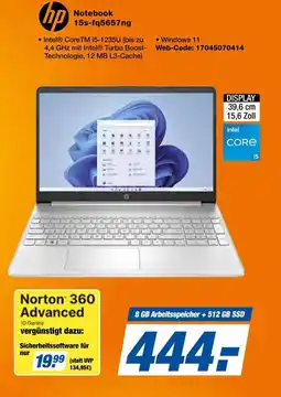 Expert Hp notebook 15s-fq5657ng Angebot