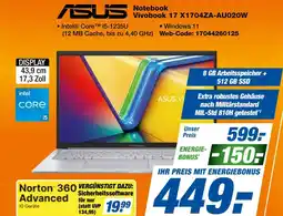 Expert Asus notebook vivobook 17 x1704za-au020w Angebot