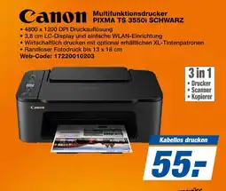 Expert Canon multifunktionsdrucker pixma ts 3550i schwarz Angebot