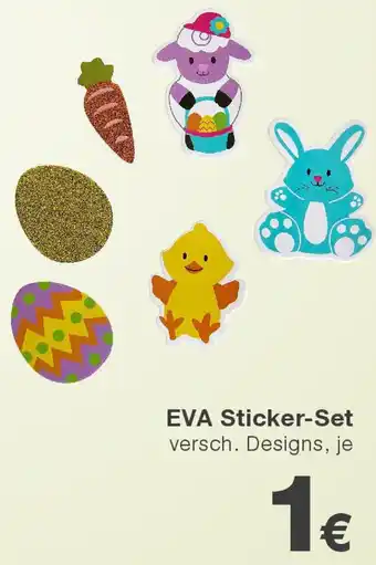 KiK EVA Sticker-Set Angebot