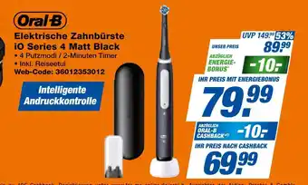 Expert Oral-b elektrische zahnbürste io series 4 matt black Angebot